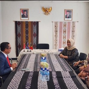AUDIENSI UNIVERSITAS PRIMA NUSANTARA BUKITTINGGI KE TIMOR LESTE